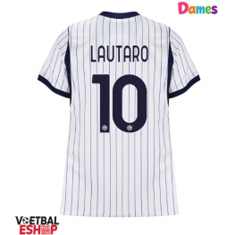 Inter Milan Lautaro Martinez #10 Uit tenue Dames 2026-27 Korte Mouw