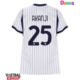 Inter Milan Manuel Akanji #25 Uit tenue Dames 2026-27 Korte Mouw