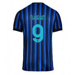 Inter Milan Marcus Thuram #9 Thuis tenue 2025-26 Korte Mouw Inter Milan Marcus Thuram #9 Thuis tenue 2025-26 Korte Mouw