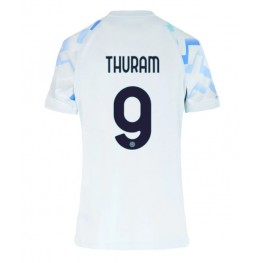 Inter Milan Marcus Thuram #9 Uit tenue Dames 2025-26 Korte Mouw