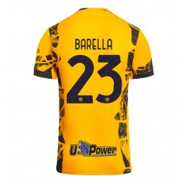 Inter Milan Nicolo Barella #23 Derde tenue 2024-25 Korte Mouw