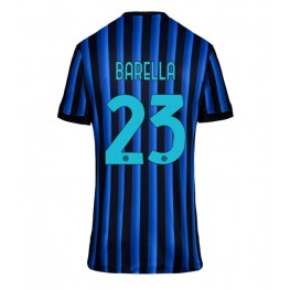 Inter Milan Nicolo Barella #23 Thuis tenue Dames 2025-26 Korte Mouw