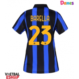 Inter Milan Nicolo Barella #23 Thuis tenue Dames 2026-27 Korte Mouw