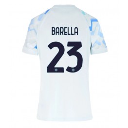 Inter Milan Nicolo Barella #23 Uit tenue Dames 2025-26 Korte Mouw