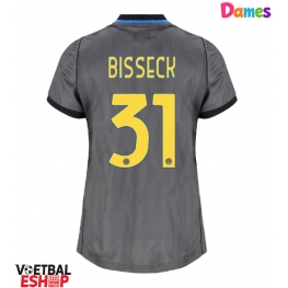 Inter Milan Yann Bisseck #31 Derde tenue Dames 2026-27 Korte Mouw