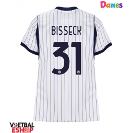 Inter Milan Yann Bisseck #31 Uit tenue Dames 2026-27 Korte Mouw