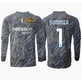 Inter Milan Yann Sommer #1 Keeper Derde tenue 2024-25 Lange Mouw