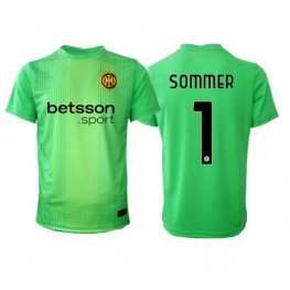 Inter Milan Yann Sommer #1 Keeper Derde tenue 2025-26 Korte Mouw Inter Milan Yann Sommer #1 Keeper Derde tenue 2025-26 Korte Mouw