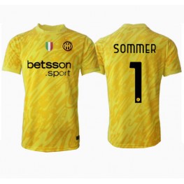 Inter Milan Yann Sommer #1 Keeper Uit tenue 2024-25 Korte Mouw