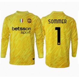 Inter Milan Yann Sommer #1 Keeper Uit tenue 2024-25 Lange Mouw