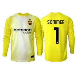 Inter Milan Yann Sommer #1 Keeper Uit tenue 2025-26 Lange Mouw Inter Milan Yann Sommer #1 Keeper Uit tenue 2025-26 Lange Mouw