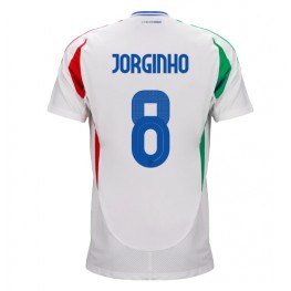 Italië Jorginho Frello #8 Uit tenue EK 2024 Korte Mouw