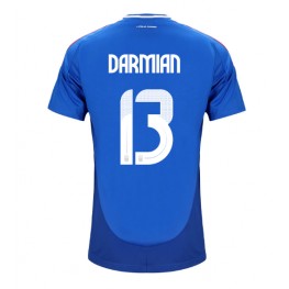 Italië Matteo Darmian #13 Thuis tenue EK 2024 Korte Mouw