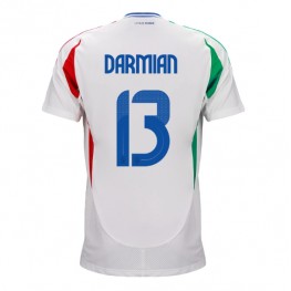 Italië Matteo Darmian #13 Uit tenue EK 2024 Korte Mouw