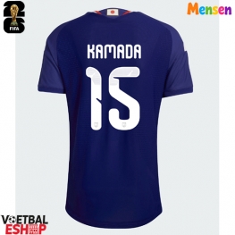 Japan Daichi Kamada #15 Thuis tenue WK 2026 Korte Mouw