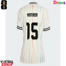 Japan Daichi Kamada #15 Uit tenue Dames WK 2026 Korte Mouw
