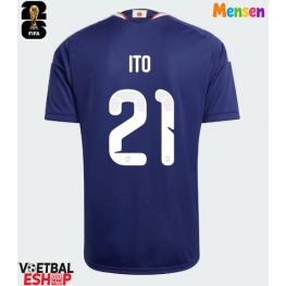 Japan Hiroki Ito #21 Thuis tenue WK 2026 Korte Mouw