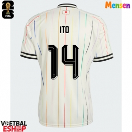 Japan Junya Ito #14 Uit tenue WK 2026 Korte Mouw