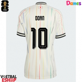Japan Ritsu Doan #10 Uit tenue Dames WK 2026 Korte Mouw