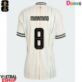 Japan Takumi Minamino #8 Uit tenue Dames WK 2026 Korte Mouw