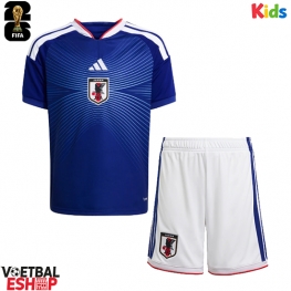 Japan Thuis tenue Kids WK 2026 Korte Mouw (+ Korte broeken)