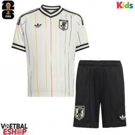 Japan Uit tenue Kids WK 2026 Korte Mouw (+ Korte broeken)