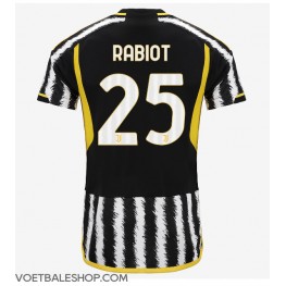 Juventus Adrien Rabiot #25 Thuis tenue 2023-24 Korte Mouw