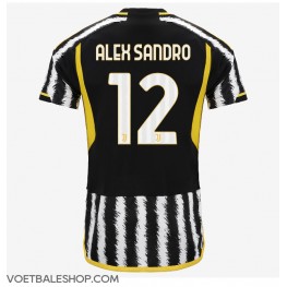 Juventus Alex Sandro #12 Thuis tenue 2023-24 Korte Mouw