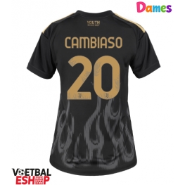 Juventus Andrea Cambiaso #20 Derde tenue Dames 2026-27 Korte Mouw