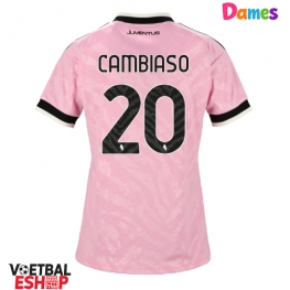 Juventus Andrea Cambiaso #20 Uit tenue Dames 2026-27 Korte Mouw