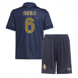 Juventus Danilo Luiz #6 Derde tenue Kids 2024-25 Korte Mouw (+ Korte broeken)