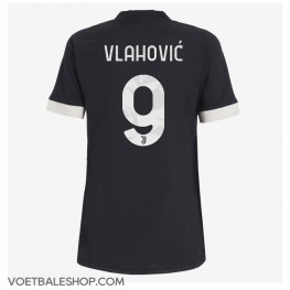 Juventus Dusan Vlahovic #9 Derde tenue Dames 2023-24 Korte Mouw