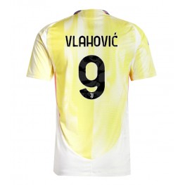 Juventus Dusan Vlahovic #9 Uit tenue 2024-25 Korte Mouw