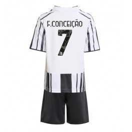 Juventus Francisco Conceicao #7 Thuis tenue Kids 2025-26 Korte Mouw (+ Korte broeken)