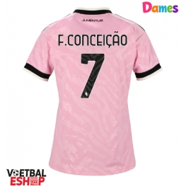 Juventus Francisco Conceicao #7 Uit tenue Dames 2026-27 Korte Mouw
