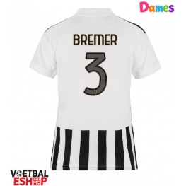 Juventus Gleison Bremer #3 Thuis tenue Dames 2026-27 Korte Mouw