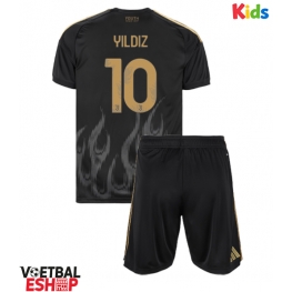 Juventus Kenan Yildiz #10 Derde tenue Kids 2026-27 Korte Mouw (+ Korte broeken)