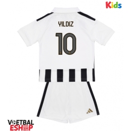 Juventus Kenan Yildiz #10 Thuis tenue Kids 2026-27 Korte Mouw (+ Korte broeken)