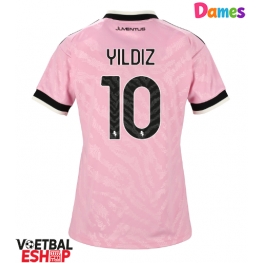 Juventus Kenan Yildiz #10 Uit tenue Dames 2026-27 Korte Mouw