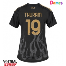 Juventus Khephren Thuram #19 Derde tenue Dames 2026-27 Korte Mouw