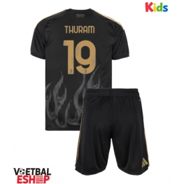 Juventus Khephren Thuram #19 Derde tenue Kids 2026-27 Korte Mouw (+ Korte broeken)