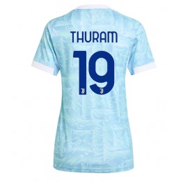Juventus Khephren Thuram #19 Uit tenue Dames 2025-26 Korte Mouw