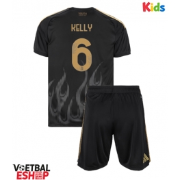 Juventus Lloyd Kelly #6 Derde tenue Kids 2026-27 Korte Mouw (+ Korte broeken)