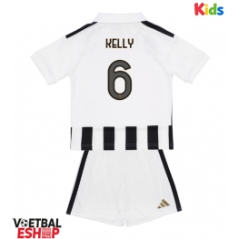 Juventus Lloyd Kelly #6 Thuis tenue Kids 2026-27 Korte Mouw (+ Korte broeken)