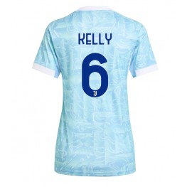 Juventus Lloyd Kelly #6 Uit tenue Dames 2025-26 Korte Mouw