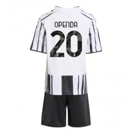 Juventus Lois Openda #20 Thuis tenue Kids 2025-26 Korte Mouw (+ Korte broeken)