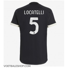 Juventus Manuel Locatelli #5 Derde tenue 2023-24 Korte Mouw