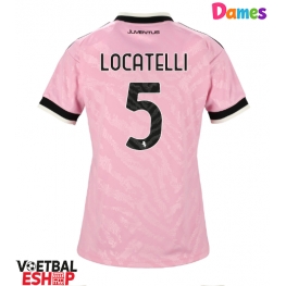 Juventus Manuel Locatelli #5 Uit tenue Dames 2026-27 Korte Mouw