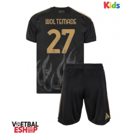 Juventus Nick Woltemade #27 Derde tenue Kids 2026-27 Korte Mouw (+ Korte broeken)