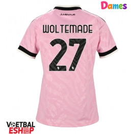 Juventus Nick Woltemade #27 Uit tenue Dames 2026-27 Korte Mouw